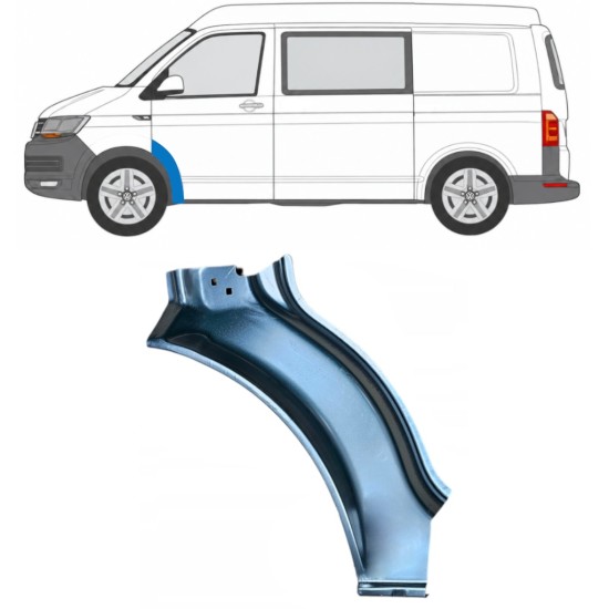 Reparaturblech Kotflügel vorne für Volkswagen Transporter T6 2015-2024 / Links 17187