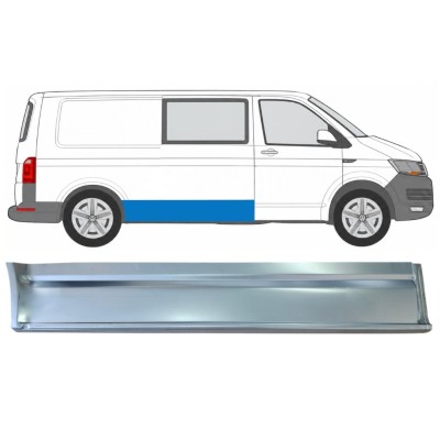 Reparaturblech Seitenwand für Volkswagen Transporter T6 2015-2024 / Rechts 17204