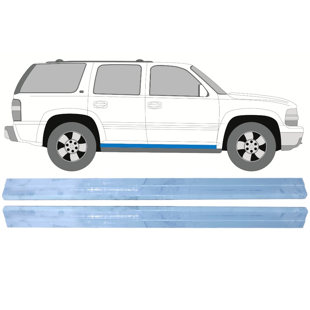Reparaturblech Schweller Für Chevrolet Tahoe 1999-2006 / Links = Rechts (Symmetrisch) / Satz 9744