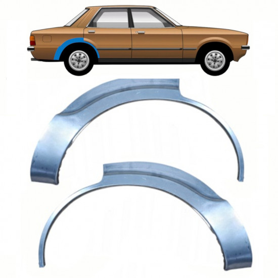 FORD TAUNUS 1976-1982 HINTEN RADLAUF REPARATURBLECH / SATZ