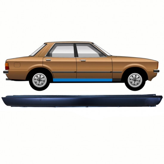 FORD TAUNUS 1976-1982 SCHWELLER REPARATURBLECH / RECHTS