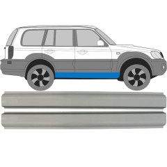 Reparaturblech Schweller für Hyundai Terracan 2001-2006 / Links = Rechts (symmetrisch) / Satz 9611