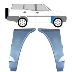 Reparaturblech Kotflügel vorne für Nissan Terrano II 1993-2005 / Links+Rechts / Satz 10471