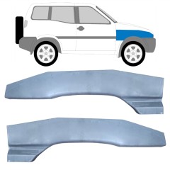 Reparaturblech Kotflügel vorne für Nissan Terrano II 1993-2005 / Links+Rechts / Satz 9574