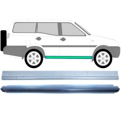 Reparaturblech innen + außen Schweller für Nissan Terrano II 1993-2005 / Links = Rechts (symmetrisch) / Satz 11963