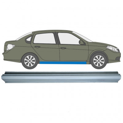 RENAULT THALIA SYMBOL 2008-2013 SCHWELLER REPARATURBLECH / RECHTS = LINKS