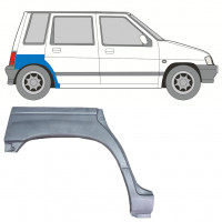 DAEWOO TICO 1991-2000 RADLAUF REPARATURBLECH / RECHTS