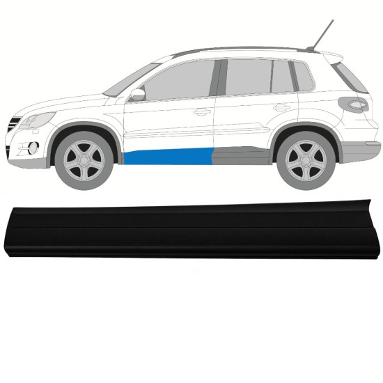 Seitenleiste Tür für Volkswagen Tiguan 2007-2016 / Links 17062