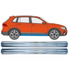 Reparaturblech unterer Schweller für Volkswagen Tiguan 2016-2024 / Links+Rechts / Satz 17222