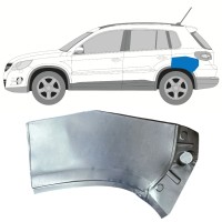 Reparaturblech oberer Teil Kotflügel hinten für Volkswagen Tiguan 2007-2016 / Links 15786