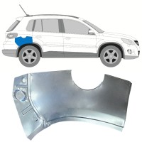Reparaturblech oberer Teil Kotflügel hinten für Volkswagen Tiguan 2007-2016 / Rechts 15785