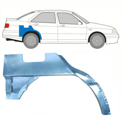 SEAT TOLEDO 1991-1999 RADLAUF REPARATURBLECH / RECHTS