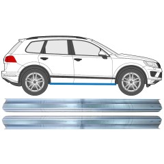 Reparaturblech Schweller für Volkswagen Touareg 2010-2018 / Links = Rechts (symmetrisch) / Satz 11749