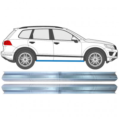 VW TOUAREG 2010-2018 SCHWELLER REPARATURBLECH / RECHTS = LINKS / SATZ