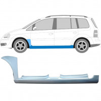 VW TOURAN 2003-2010 VORNE KOTFLÜGEL REPARATURBLECH + SCHWELLER REPARATURBLECH / LINKS