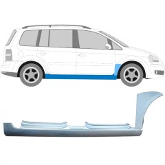 Voll schweller + Reparaturblech Kotflügel vorne für Volkswagen Touran 2003-2010 / Rechts / Satz 11164
