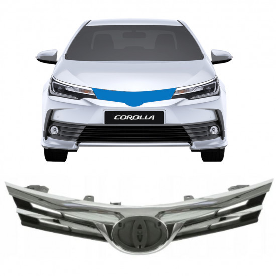 TOYOTA COROLLA 2017-2019 KÜHLERGRILL