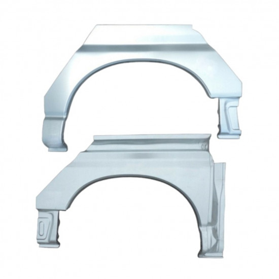 Reparaturblech Kotflügel hinten für Toyota Hiace 1995-2006 / Links+Rechts / Satz 10028