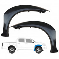 TOYOTA HILUX 2005-2015 VORNE RAD ABDECKUNG / SATZ