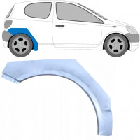 TOYOTA YARIS 1999-2006 3 TÜR RADLAUF REPARATURBLECH / RECHTS