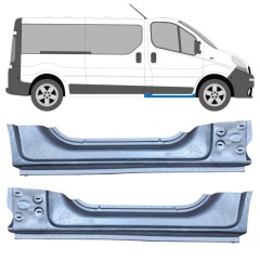 Reparaturblech Schweller für Opel Vivaro 2001-2014 / Links+Rechts / Satz 14032