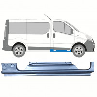 RENAULT TRAFIC OPEL VIVARO 2001-2014 SCHWELLER REPARATURBLECH / RECHTS