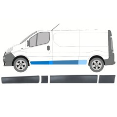Satz Seitenleisten für Opel Vivaro 2001-2014 / Links / 13907
