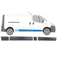 RENAULT TRAFIC OPEL VIVARO PRIMASTAR 2001-2014 LANG SEITENLEISTEN SATZ / RECHTS