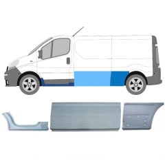 Reparaturblech-Set für Opel Vivaro 2001-2014 / Links / 13307