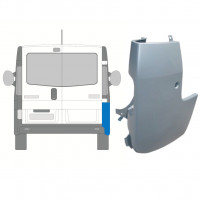 RENAULT TRAFIC 2001-2014 HINTEN STOSSSTANGE GRUNDIERT / RECHTS