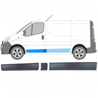 RENAULT TRAFIC OPEL VIVARO PRIMASTAR 2001-2014 KURZ SEITENLEISTEN SATZ / LINKS