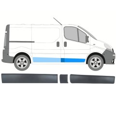 Satz Seitenleisten für Opel Vivaro 2001-2014 / Rechts / 13901