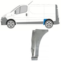 Reparaturblech Kotflügel hinten für Nissan Primastar 2001-2014 / Links 15767