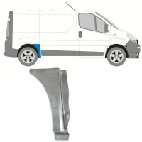 Reparaturblech Kotflügel hinten für Opel Vivaro 2001-2014 / Rechts 15764