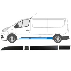 Satz Seitenleisten für Opel Vivaro 2014-2019 / Links / 14430