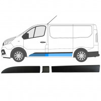 RENAULT TRAFIC OPEL VIVARO TALENTO 2014- KURZ SEITENLEISTEN SATZ / LINKS