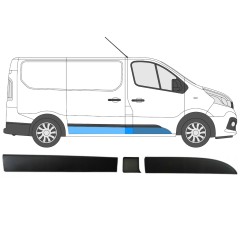 Satz Seitenleisten für Opel Vivaro 2014-2019 / Rechts / 14432