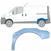 OPEL VIVARO RENAULT TRAFIC 2001- RADLAUF REPARATURBLECH / LINKS