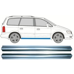 Reparaturblech Schweller für Hyundai Trajet 2000-2008 / Links = Rechts (symmetrisch) / Satz 11264