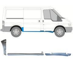 Reparaturblech-Set für Ford Transit 2000-2013 / Rechts / 15019