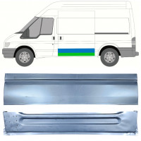 FORD TRANSIT 2000-2013 LANG / MITTEL SCHIEBETÜR INNEN ÄUSSERE REPARATURBLECH / SATZ / LINKS