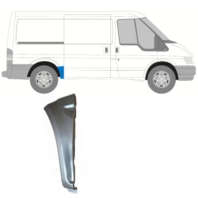 Reparaturblech Kotflügel hinten für Ford Transit 2000-2013 / Rechts 14998