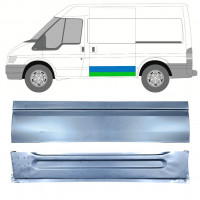 FORD TRANSIT 2000-2013 KURZ SCHIEBETÜR INNEN ÄUSSERE REPARATURBLECH / SATZ / LINKS