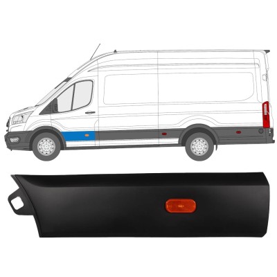Türleiste vorne für Ford Transit 2014- / Links / Satz 14665