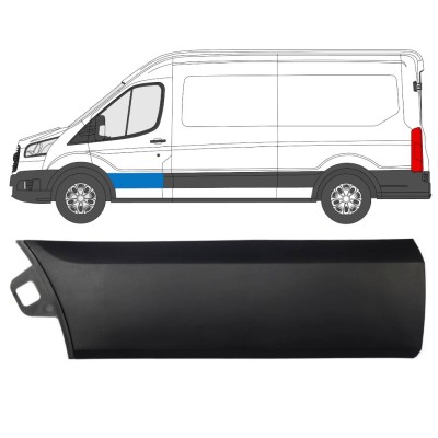 Türleiste vorne für Ford Transit 2014- / Links 14658