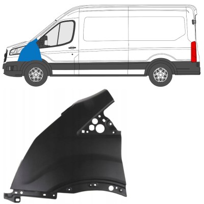 Vorne Kotflügel für Ford Transit 2014- 2014-2019 / Links 17093