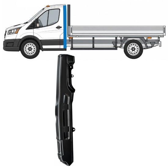 Reparaturblech der Säule für Ford Transit 2014- 2014-2026 / Links 17279