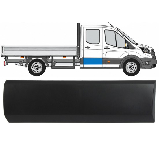 Seitenleiste hintere Tür für Ford Transit 2014- 2019-2026 / Rechts 17146