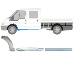 Reparaturblech Schweller + Kotflügel vorne für Ford Transit 2000-2013 / Links / Satz 9924