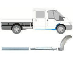 Reparaturblech Schweller + Kotflügel vorne für Ford Transit 2000-2013 / Rechts / Satz 9923